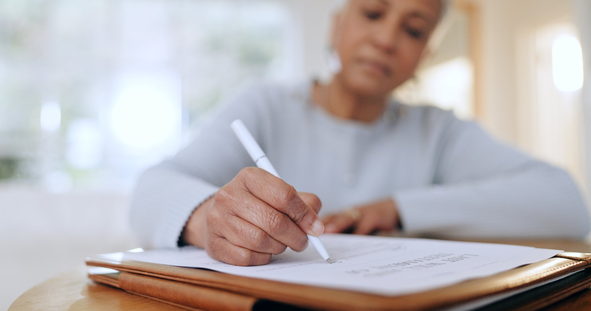 Certificate of Trust Stock Image